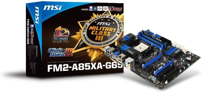 MSI FM2-A85XA-G65 (AMD FM2)