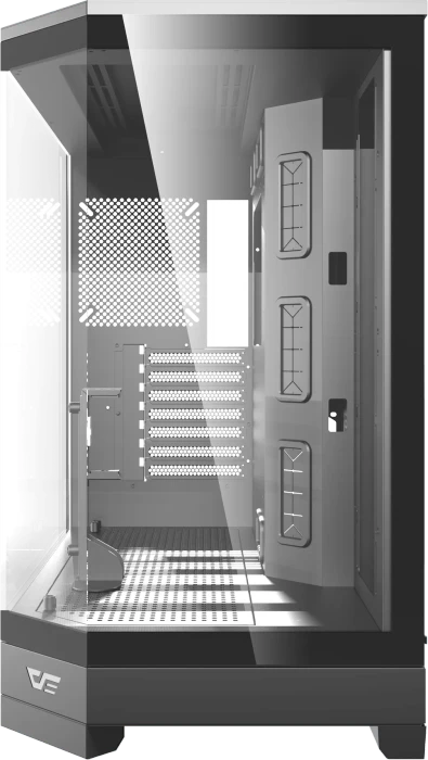DarkFlash DQX90 Black, Glasfenster