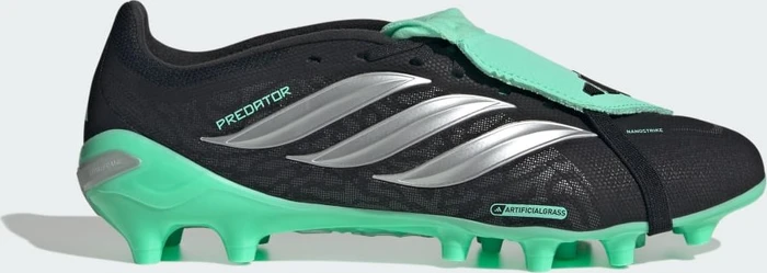 adidas Predator League Fold-Over Tongue AG core black/silver metallic/pulse mint