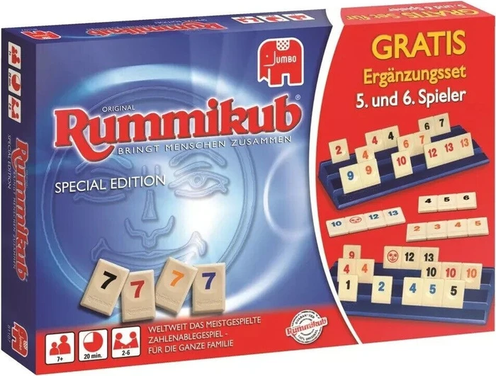 Rummikub Fortuna Ergänzungsset für 5 & 6 Spieler