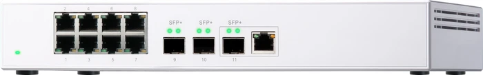 QNAP QSW-300 Desktop Gigabit Switch, 8x RJ-45, 2x SFP+, 1x RJ-45/SFP+