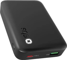 SBS Mobile Power Bank 10000mAh schwarz