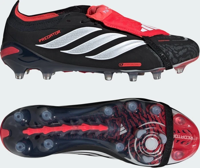 adidas Predator Elite Fold-Over Tongue AG core black/cloud white/lucid red