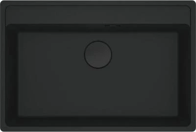 Franke Maris MRG 210-72 A flächenbündig Becken mittig black matt