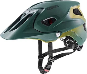 UVEX Quatro Integrale Tocsen Helm forest/mustard mat