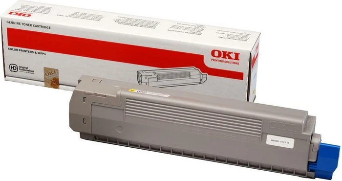 OKI Toner 44643001 gelb