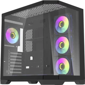 DarkFlash FT418 Pro Black, Glasfenster