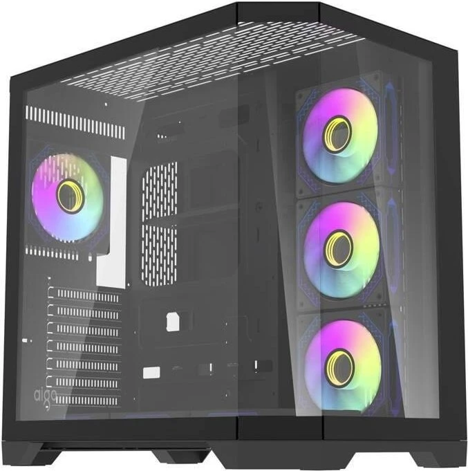 DarkFlash FT418 Pro Black, Glasfenster