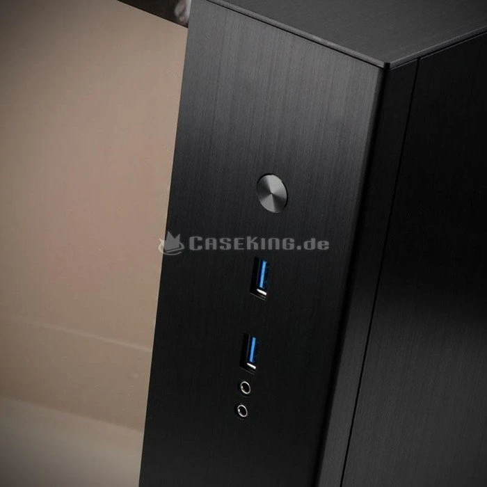 Lian Li PC-O10, schwarz, Glasfenster