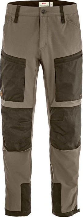 Fjällräven Keb Agile Hose lang suede brown/dark olive (Herren)
