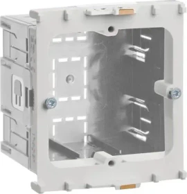Hager Geräteeinbaudose 1-f. Energie f. BR Frontrastend f. tehalit Rahmenblende modular