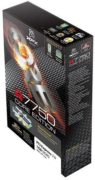 XFX Radeon HD 7750 Core Edition Single-Slot, 1GB GDDR5, VGA, DVI, HDMI