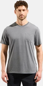 Odlo Essentials Natural Funktionsshirt kurzarm grey melange (Herren)