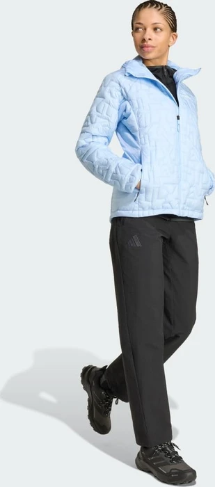 adidas Terrex Xperior PrimaLoft Loose Fill Hooded Isolation Funktionsjacke glow blue (Damen)