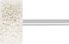 Pferd ZY 4020 6 AH 2 D12V RUBBER Zylinderstift Schleifstift K2, 40x20mm, 5 Stück