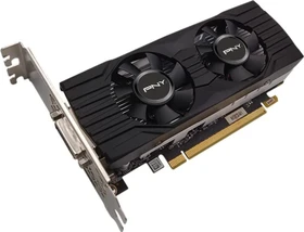 PNY GeForce GTX 1650 Dual Fan LP, 4GB GDDR6, DVI, HDMI, DP