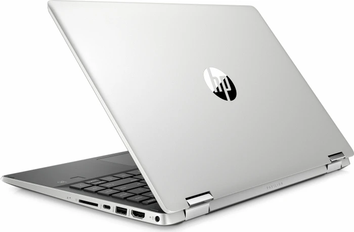 HP Pavilion x360 14-dh0222ng, Natural Silver/Ash Silver, Pentium Gold 5405U, 8GB RAM, 256GB SSD, DE