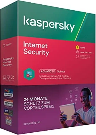 Kaspersky Lab Internet Security 2021, 1 User, 2 Jahre, PKC (multilingual) (Multi-Device)