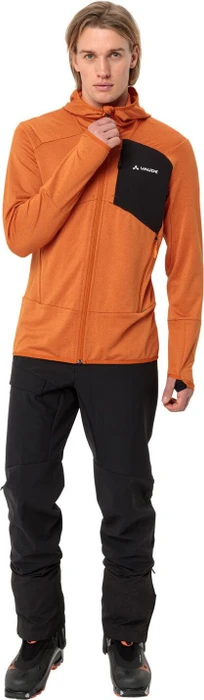 Vaude Monviso Hooded Fleece II Funktionsjacke kumquat (Herren)