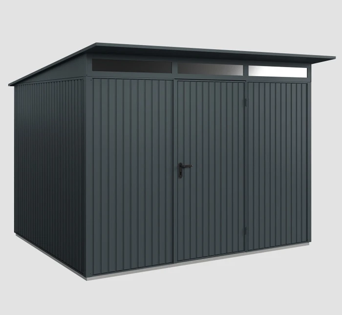 EcoStar Trend Premiumline Typ 3 Gerätehaus anthrazitgrau