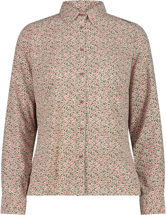 CMP Geometrischer-Druck Hemd langarm orchidea/salvia/b.co (Damen)