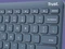 Trust Lyra Multi-Device Wireless Keyboard & Mouse Set, blau, USB/Bluetooth, DE Vorschaubild