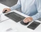 3Dconnexion Keyboard Pro with Numpad, USB/Bluetooth, FR Vorschaubild