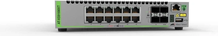 Allied Telesis CentreCOM XS900MX Desktop 10G Managed Switch, 12x RJ-45, 4x SFP+