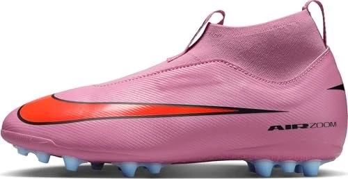 Nike Mercurial Superfly 10 Academy AG High-Top magic flamingo/total crimson/black (Junior)