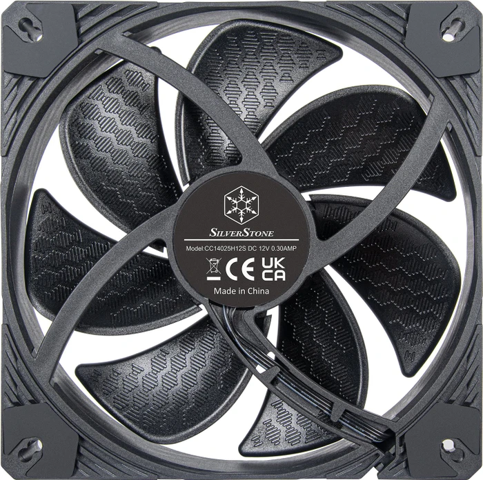 SilverStone Shark Force 140, schwarz, 140mm