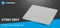 Natec Colors Series Mouse Pad Stony Grey, 300x250mm, grau Vorschaubild