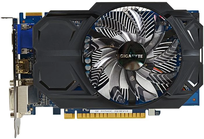 GIGABYTE Radeon R7 250X OC, 2GB GDDR5, VGA, 2x DVI, HDMI