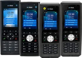 Mitel 712dt mit Ladeschale schwarz