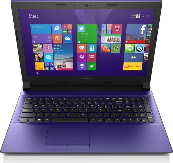 Lenovo IdeaPad 305-15IBY, violett, Core i3-4005U, 4GB RAM, 1TB HDD, UK