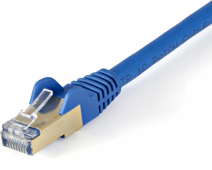 StarTech PVC Patchkabel, Cat6a, U/FTP, RJ-45/RJ-45, 1.8m, blau
