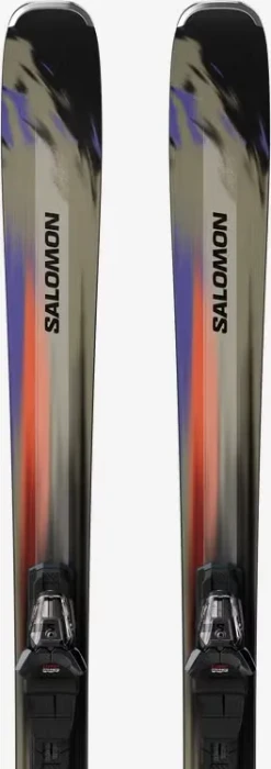 Salomon Stance 80 + MI11 kelp/nasturtium (inkl. Bindung) (Modell 2025/2026)