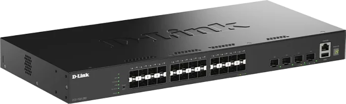 D-Link DGS-1530 Rackmount Gigabit Smart Switch, 24x SFP, 4x SFP+