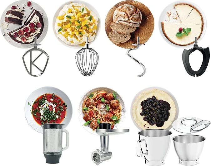 Kenwood KVL85.224SI Titanium Chef Baker XL