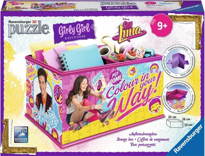 Ravensburger Puzzle Aufbewahrungsbox Soy Luna