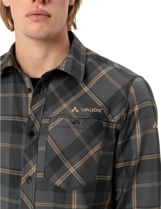 Vaude Neshan IV Hemd langarm black/oat (Herren)