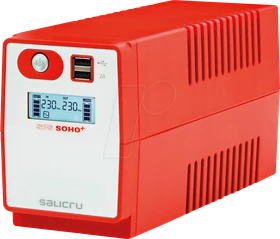 Salicru SPS 500 SOHO+, 500VA, 2x Schuko, USB