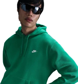 Nike Club Fleece Hoodie stadium green/white (Herren)