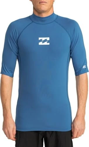 Billabong Waves All Day Rashguard Funktionsshirt kurzarm dark blue (Herren)