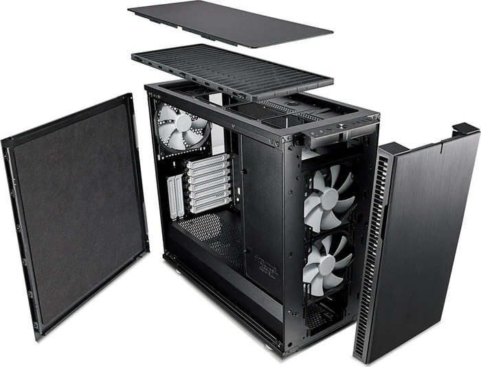 Fractal Design Define R6 Black, schallgedämmt