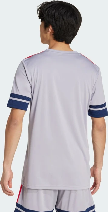 adidas Squadra 25 Trikot kurzarm glory grey/team navy blue 2/pure ruby (Herren)