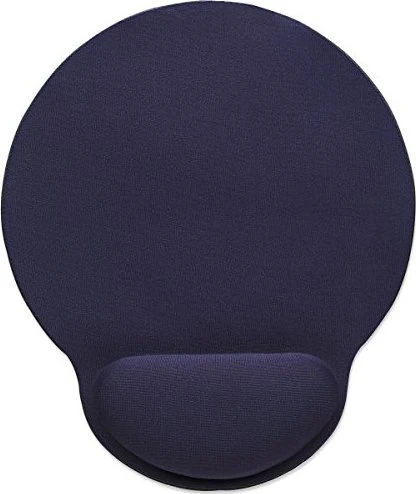 Manhattan Mauspad mit Handgelenkauflage blau