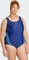 adidas 3-Streifen Badeanzug dark blue/blue burst (Damen) Vorschaubild