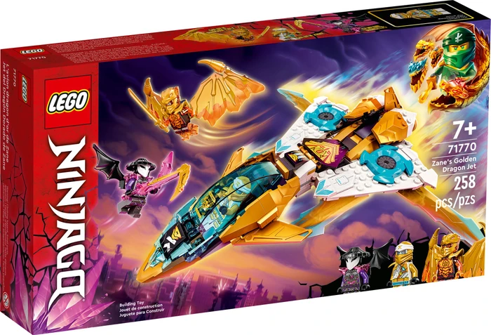 LEGO Ninjago - Zanes Golddrachen-Jet