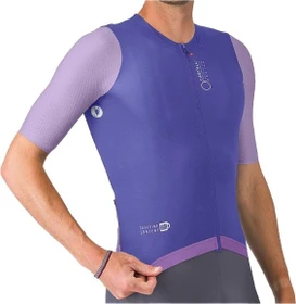 Castelli Corretto Trikot kurzarm ultraviolet/purple mist/white (Herren)