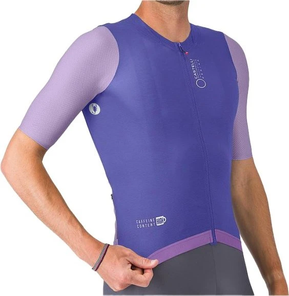 Castelli Corretto Trikot kurzarm ultraviolet/purple mist/white (Herren)